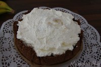 ciasto banofee masa krówkowa  banan śmietana czekolada