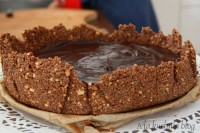 ciasto banofee masa krówkowa  banan śmietana czekolada