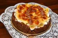 ciasto banofee masa krówkowa  banan śmietana czekolada
